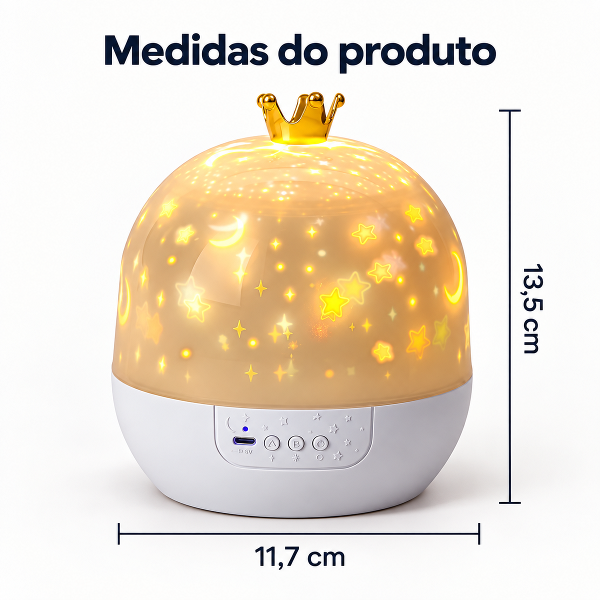 Abajur Projetor Rocco Kids - imagem 3