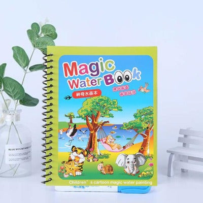 livro mágico de colorir acquacolor