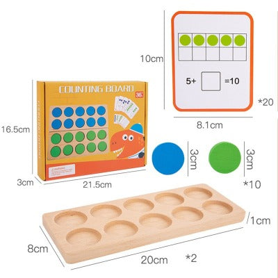 Contar e Combinar montessori