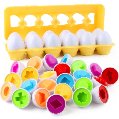 Ovos montessori - brinquedo sensorial 