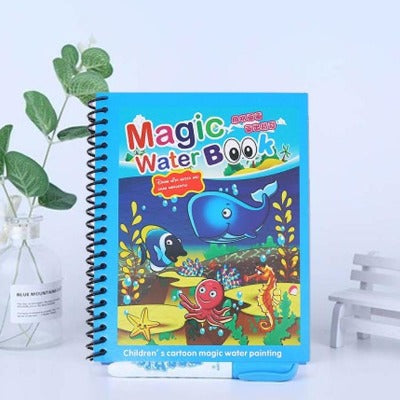 livro mágico de colorir acquacolor