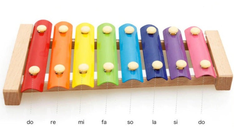 Xilofone brinquedo musical montessori