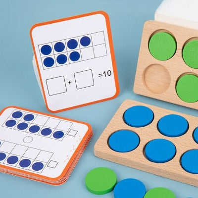 Contar e Combinar montessori