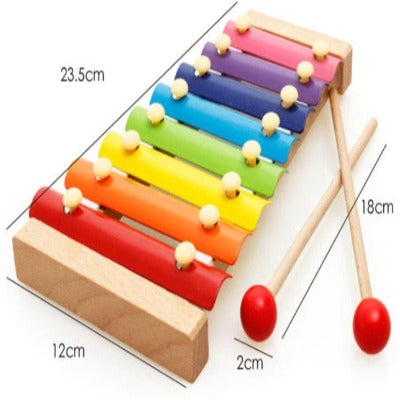 Xilofone brinquedo musical montessori