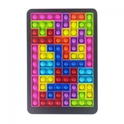 tetris: pop it sensorial