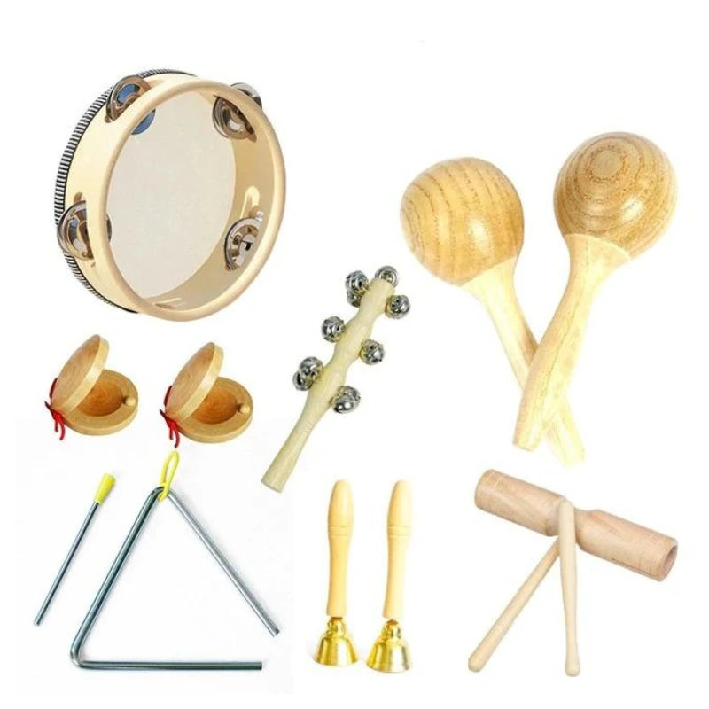 Kit Instrumentos musicais montessori