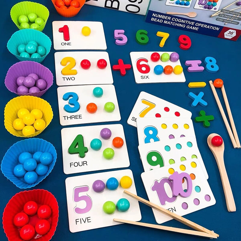 Brinquedo Multifunções de Aprendizagem Montessori Inspire