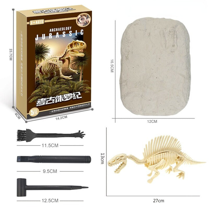 Kit de Escavação de Fósseis de Dinossauros