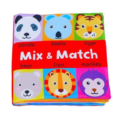 mix & match: livro de tecido para bebês